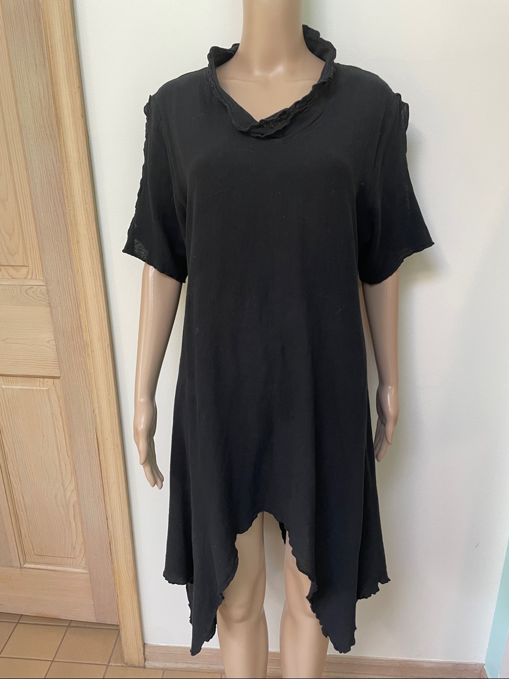 Oh My Gauze dress black
